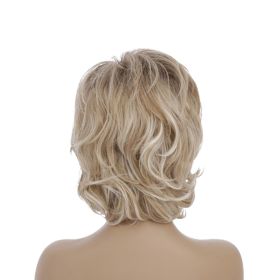 Ladies Short Curly Hair High-Temperature Silk Chemical Fiber Wig