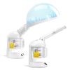 Hair Steamer, 2-in-1 Professional Hair & Facial Steamer with Detachable Bonnet Hood