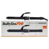 Porcelain Ceramic Spring Curling Iron - BP100SUC - Black by BaBylissPRO for Unisex - 1 Inch Curling Iron