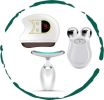 3-in-1 Facial Lift & Sculpt Toolkit: LED Therapy, Electric Gua Sha & Microcurrent Toning Device for Radiant Skin