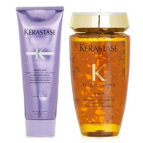 KERASTASE - Blond Absolu Set 3: Shampoo & Fortifying Treatment (Lightened or Highlighted Hair)  2pcs