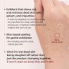 Dr.Melaxin Peel Shot Glow White Rice Peeling Ampoule 80ml, Dead Skin Gentle Exfoliating Ampoule with Rice Water Extract, AHA BHA, Niacinamide