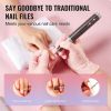 Electric Cordless Nail Drill, 30,000RPM Variable-Speed Rechargeable Nail E File Machine