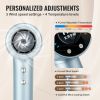 High-Speed Hair Dryer with 105,000RPM Brushless Motor, 200 Million Negative Ions Hair Blow Dryer, 4 Temps & 3 Speeds