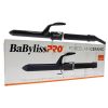Porcelain Ceramic Spring Curling Iron - BP100SUC - Black by BaBylissPRO for Unisex - 1 Inch Curling Iron