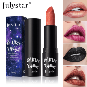PSJ301-028   12 colors shiny matte lipstick Carved pearlescent glitter lipstick  2pc mixed sales Matte velvet lip lipstick makeup Velvet matte texture (PSJ301-028: PSJ301-028)